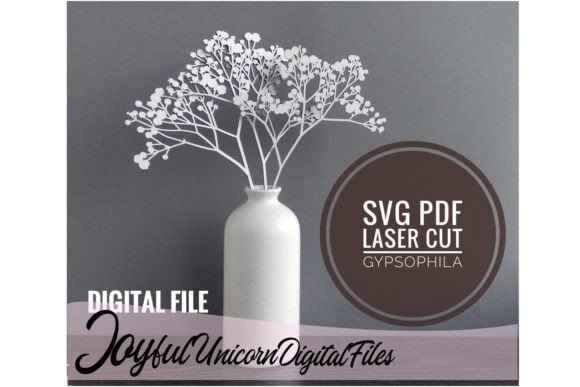 Create Delicate Laser Cut Art with Baby's Breath SVG