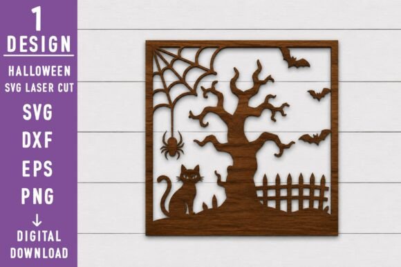 Laser Cut Spooky Halloween SVG: Elevate Your Designs