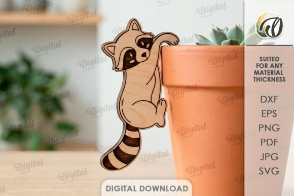 Wooden Pot Decor Laser Cut: Creative Design Files